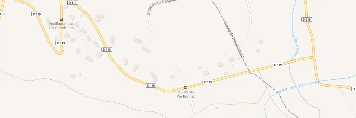 Plan du 60 Imp du Gravas à Fouillouse