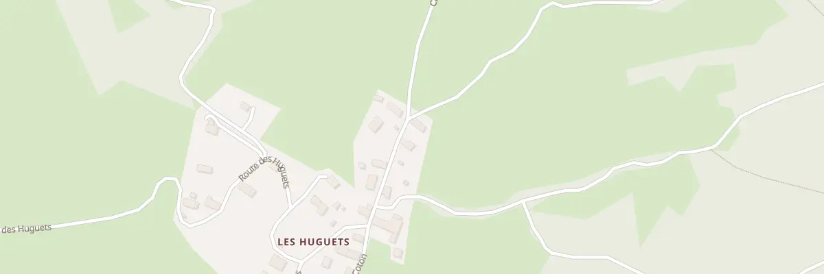 Plan du 1250 Rte des Huguets à Saint-Offenge