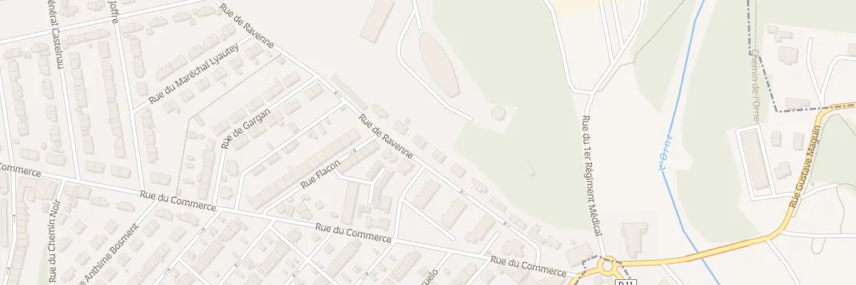 Plan du 210 Rue de Ravenne à Jœuf