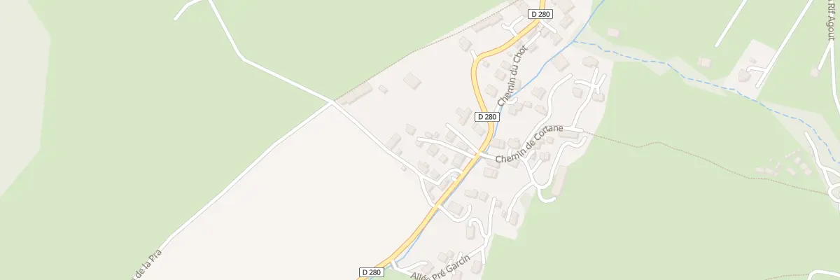 Plan du 58 Imp du Laboureur à Theys