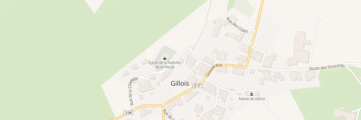 Plan du 5050 Rue de l’Eglise à Gillois