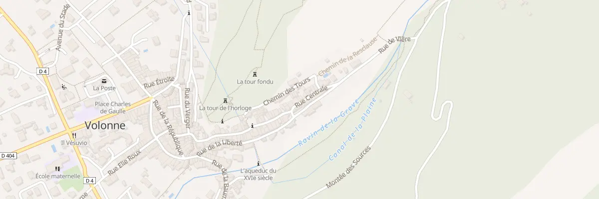 Plan du 7063 Pl de Vière à Volonne