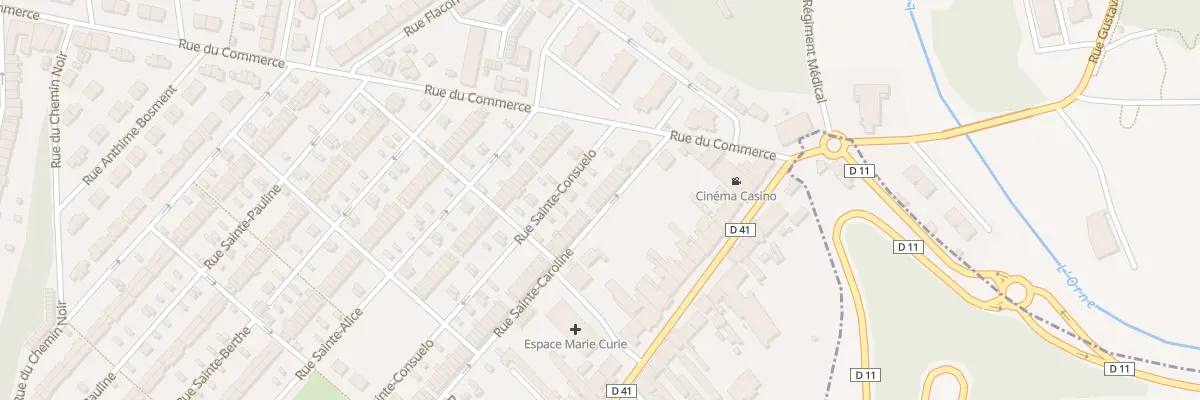 Plan du 73 Rue Sainte Caroline à Jœuf