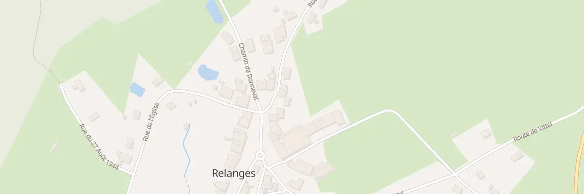 Plan du 4 Rte de Bouvrou à Relanges