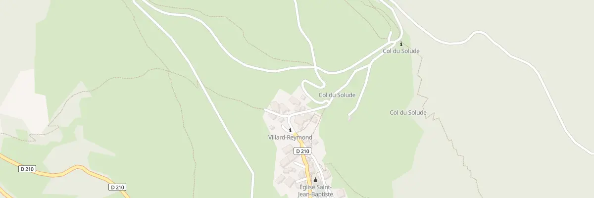 Plan du 5044 Le Village à Villard-Reymond