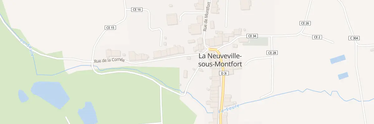 Plan du 41 Rue de la Cornée à La Neuveville-sous-Montfort