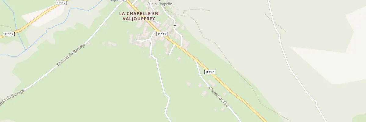 Plan du 230 Rte de Periment à Valjouffrey