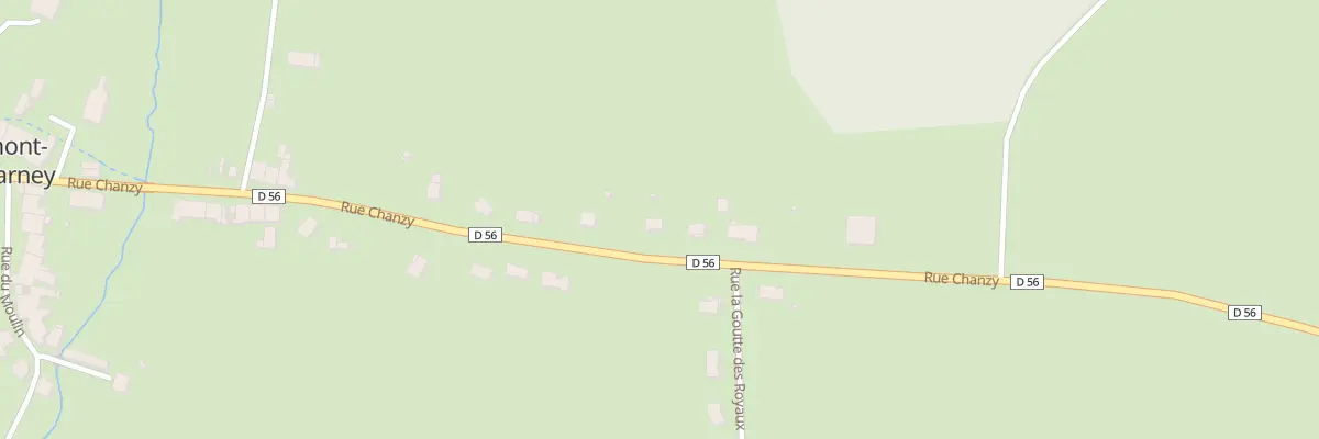 Plan du 40 Rue Chanzy à Belmont-lès-Darney