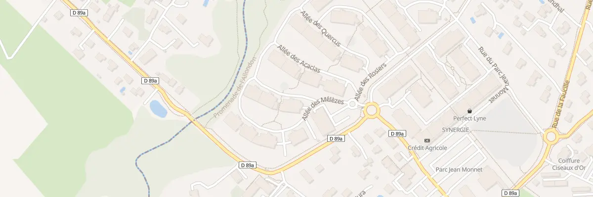 Plan du 32 All des Ormes à Saint-Genis-Pouilly