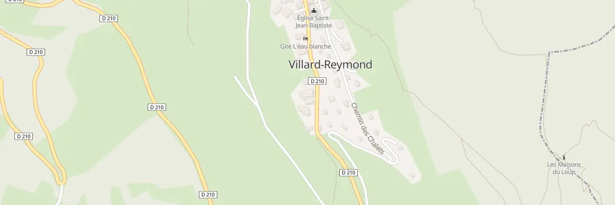 Plan du 5055 Le Village à Villard-Reymond