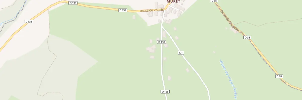 Plan du 254 Rte de Bellevue à Saint-Sylvestre