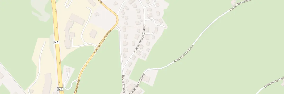 Plan du 13 Rue du Grand Champ à Morbier