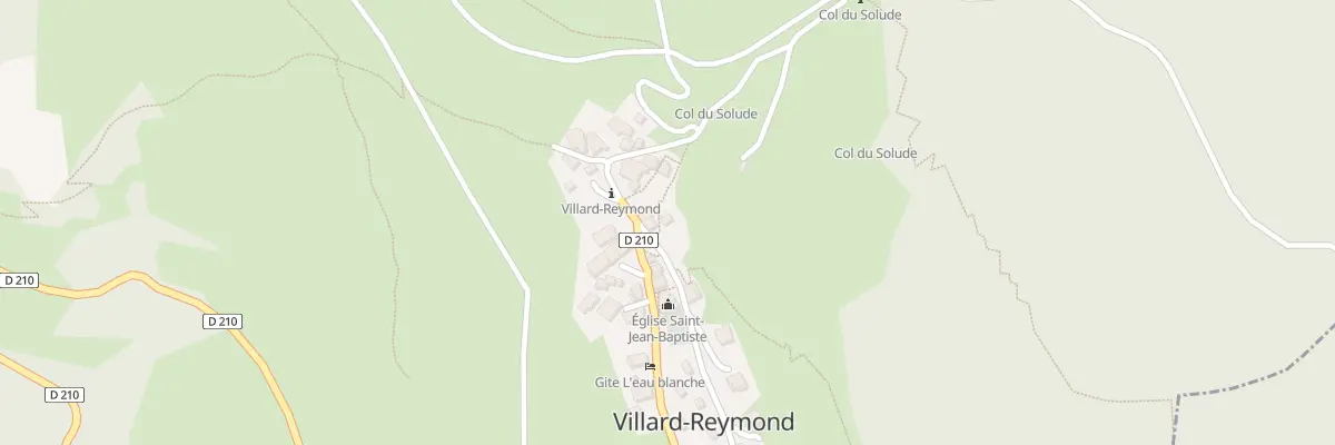 Plan du 492 Che des Chalets à Villard-Reymond