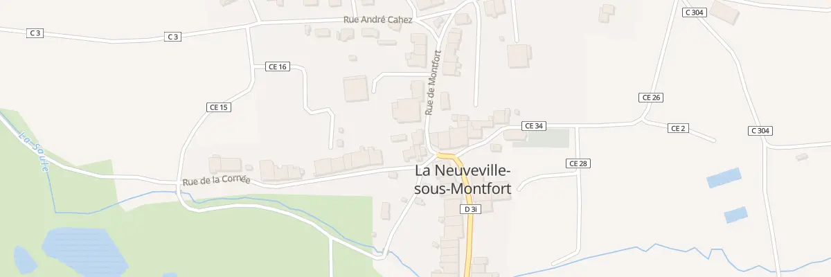 Plan du 41 Rue de Montfort à La Neuveville-sous-Montfort
