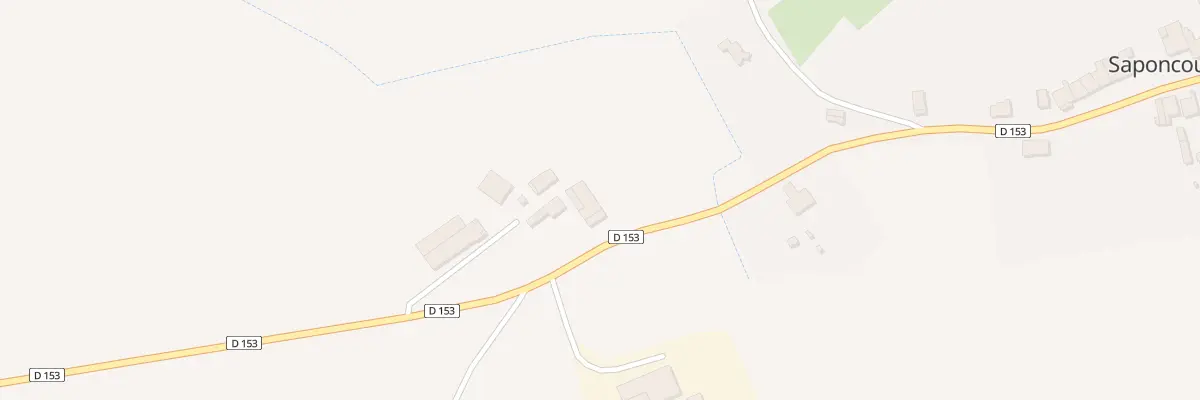 Plan du 4 Rte de Magny à Saponcourt