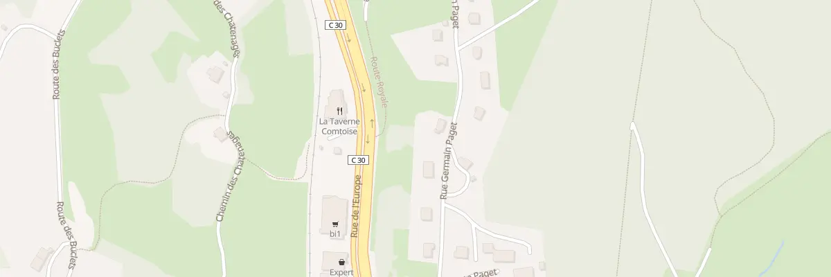 Plan du 54 Rue Germain Paget à Morbier