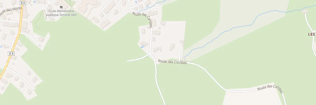Plan du 565 Rte des Combes à Héry-sur-Alby