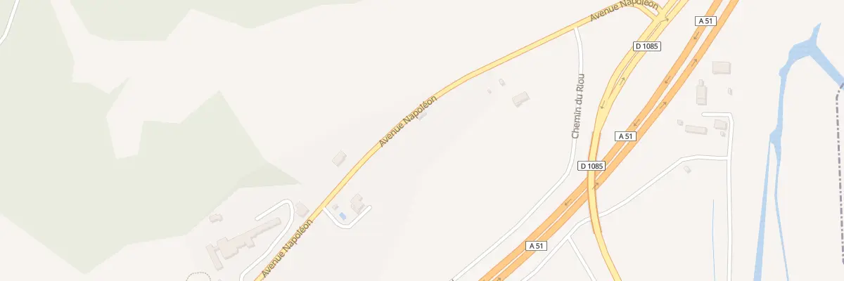 Plan du 1072 Av Napoléon à La Saulce