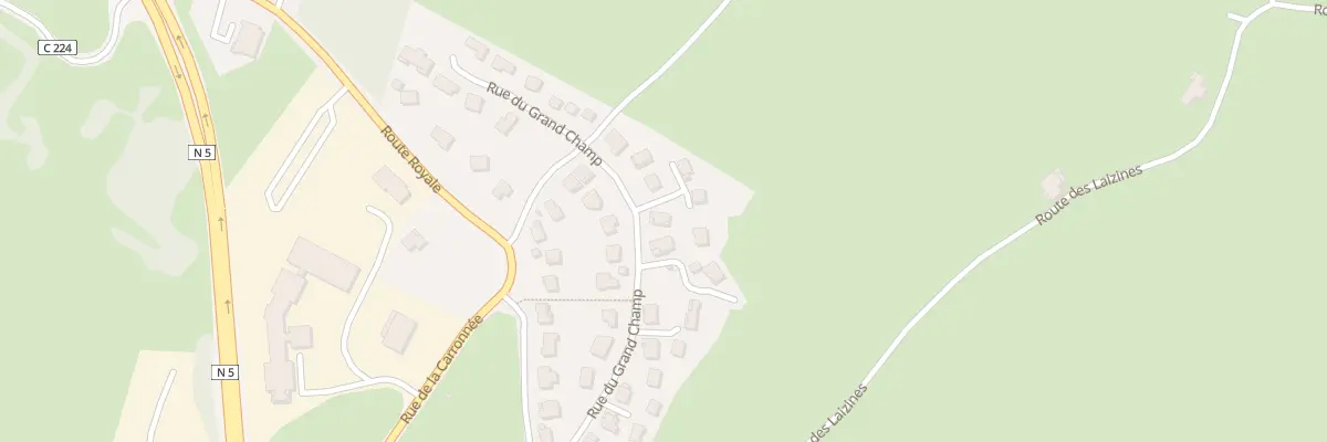 Plan du 31 Rue du Grand Champ à Morbier