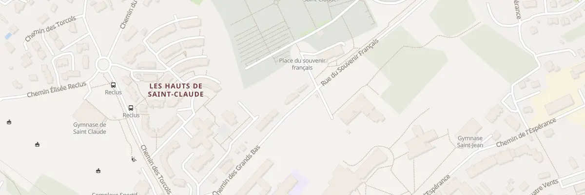 Plan du 47 Che des Grands Bas à Besançon