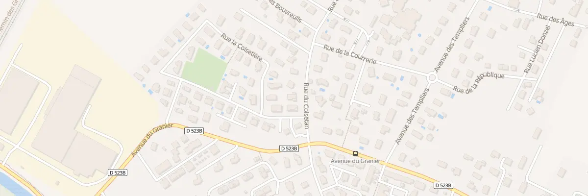 Plan du 460 Rue du Coisetan à Pontcharra