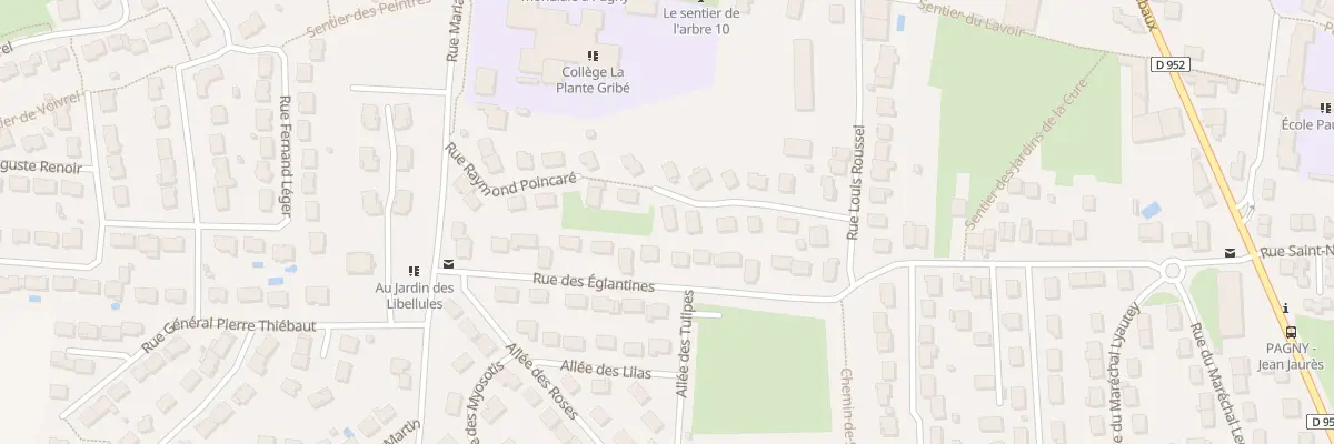 Plan du 11 Rue Raymond Poincare à Pagny-sur-Moselle
