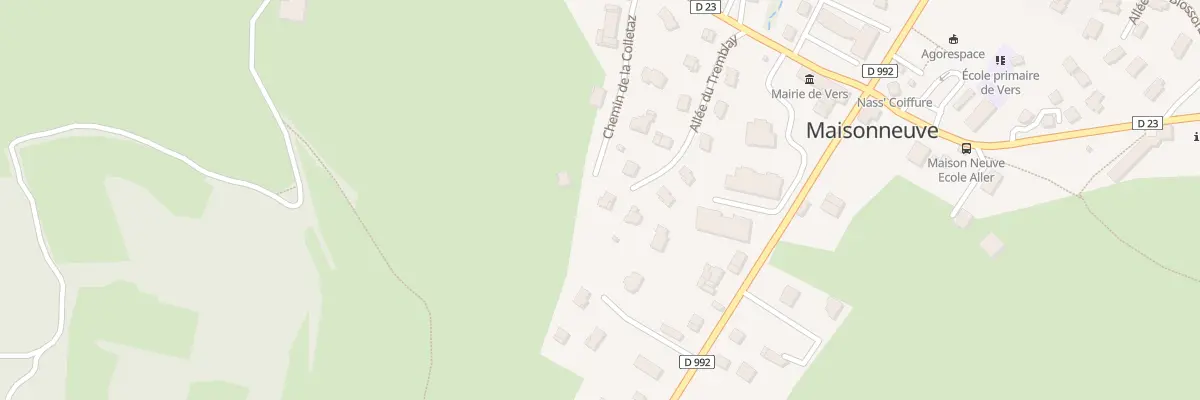 Plan du 164 All du Tremblay à Vers