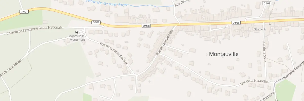 Plan du 24 Rue de Laneuveville à Montauville