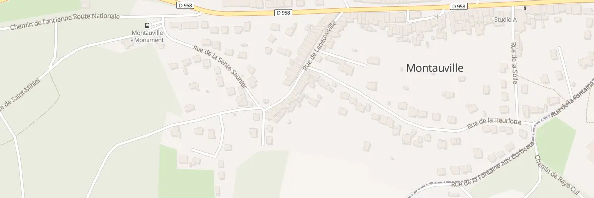 Plan du 25 Rue de Laneuveville à Montauville