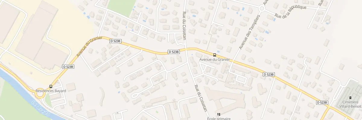 Plan du 354 Rue du Coisetan à Pontcharra