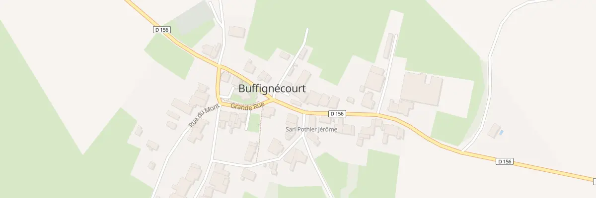 Plan du 1 Rue de la Mairie à Buffignécourt
