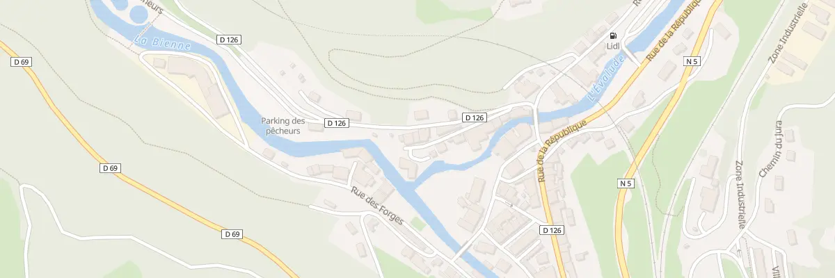Plan du 8 Rue des Essarts à Hauts de Bienne