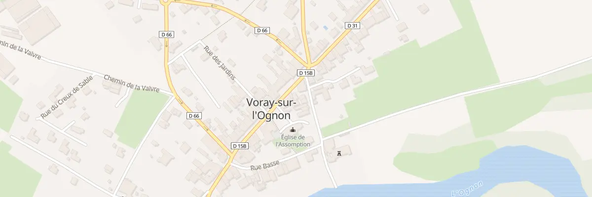 Plan du 54 Gr Grande Rue à Voray-sur-l’Ognon