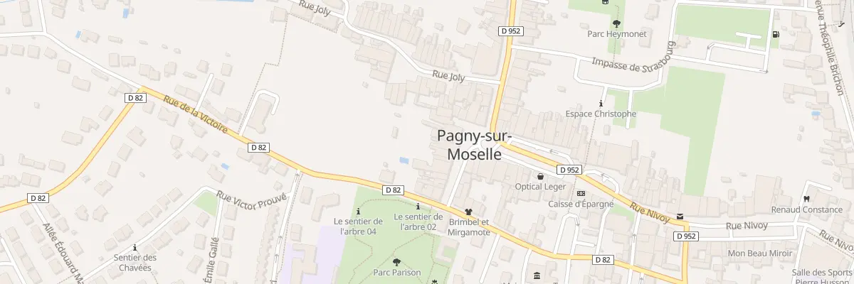 Plan du 9 Pl de Verdun à Pagny-sur-Moselle