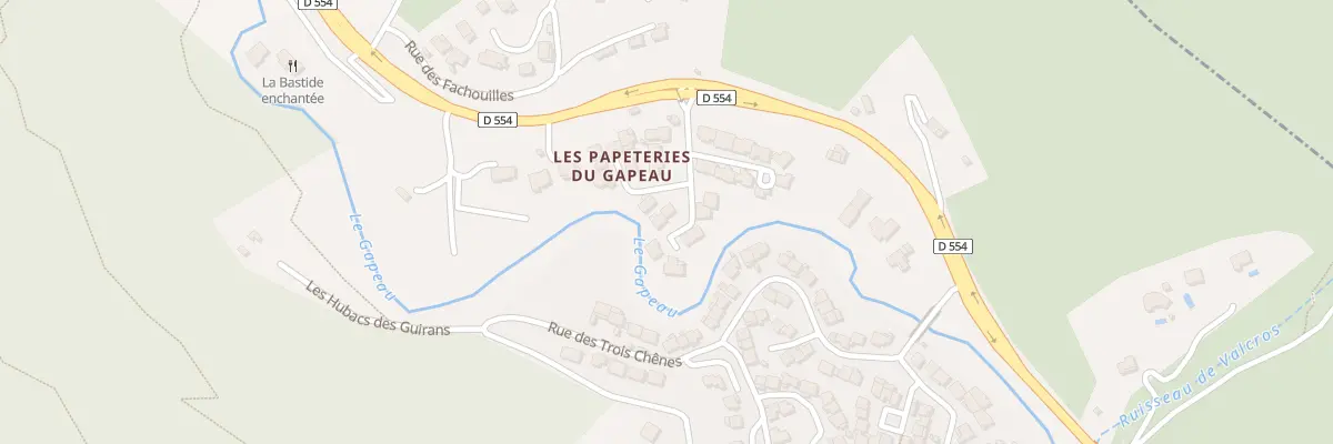 Plan du 14 Les Papeteries à Solliès-Toucas