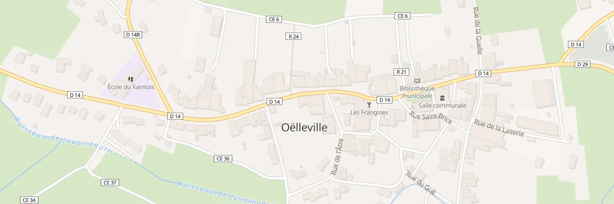 Plan du 8 Rue de l’Atre à Oëlleville