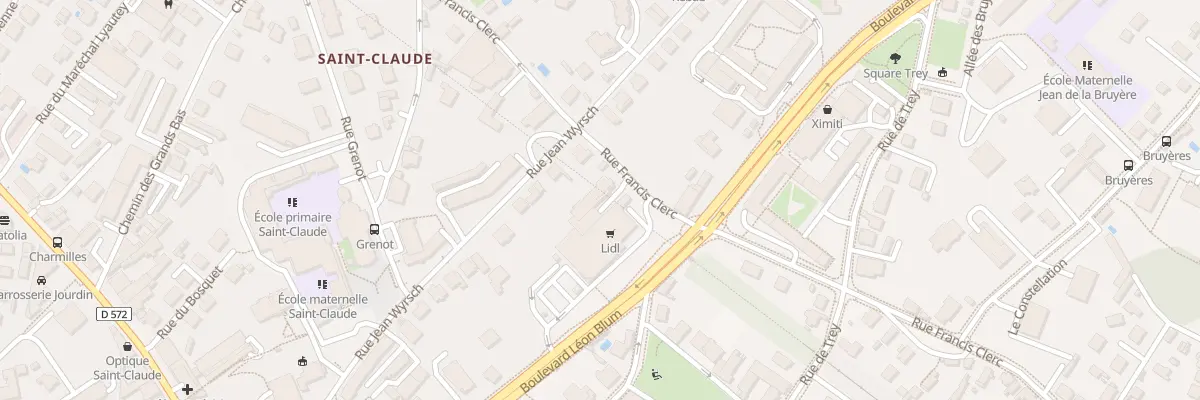 Plan du 31 Rue Francis Clerc à Besançon