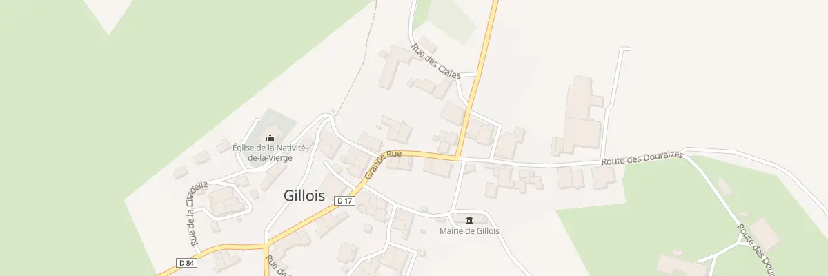 Plan du 5061 Grande Rue à Gillois