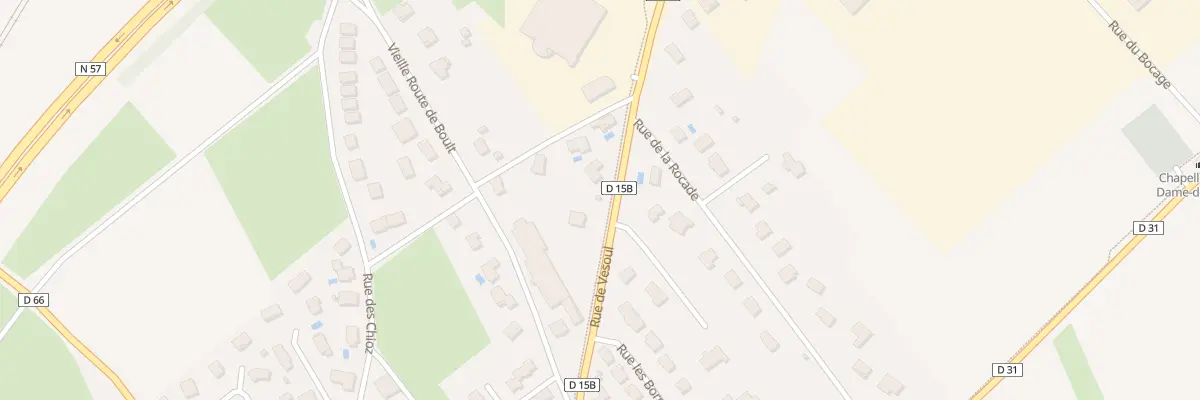 Plan du 41 Rue de Vesoul à Voray-sur-l’Ognon