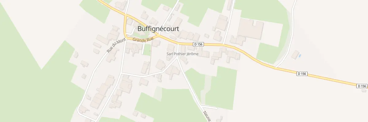 Plan du 2 La Neuve Rue à Buffignécourt