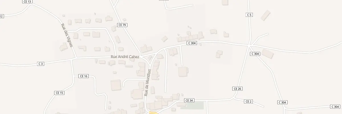 Plan du 234 Rue de Montfort à La Neuveville-sous-Montfort