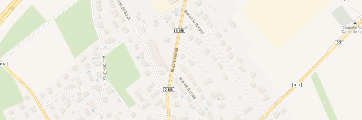 Plan du 36 Rue de Vesoul à Voray-sur-l’Ognon