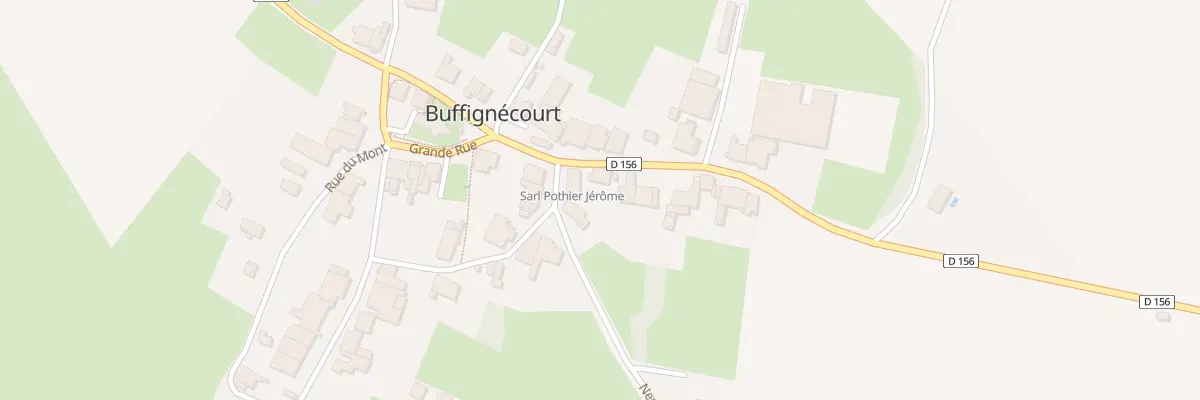 Plan du 12 Grande Rue à Buffignécourt