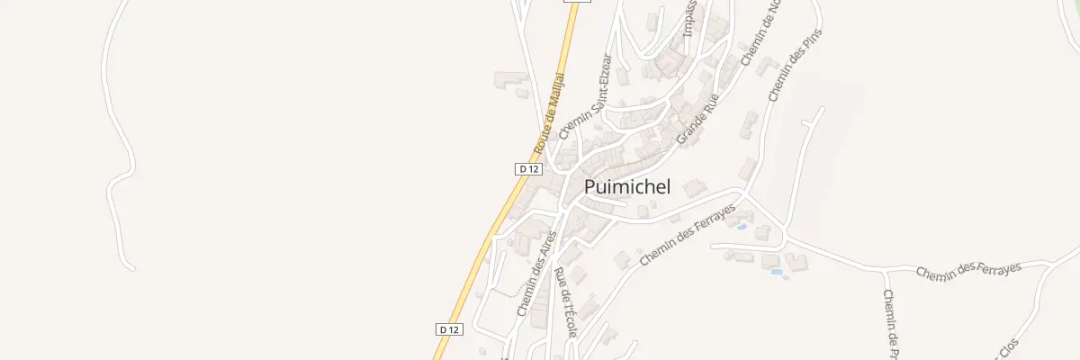Plan du 5060 Le Village à Puimichel