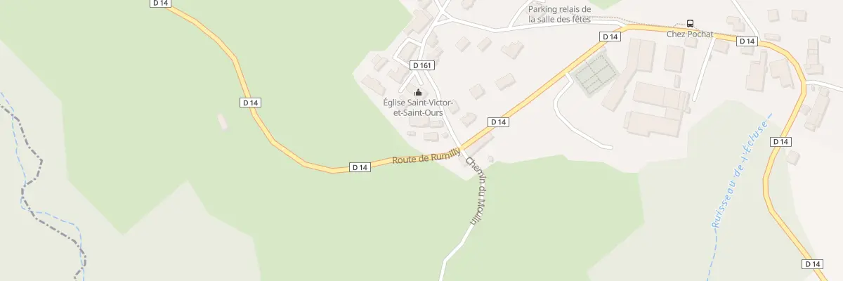 Plan du 100 Rte de l’Eglise à Nonglard