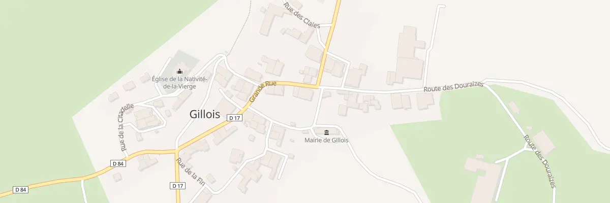 Plan du 5018 Grande Rue à Gillois