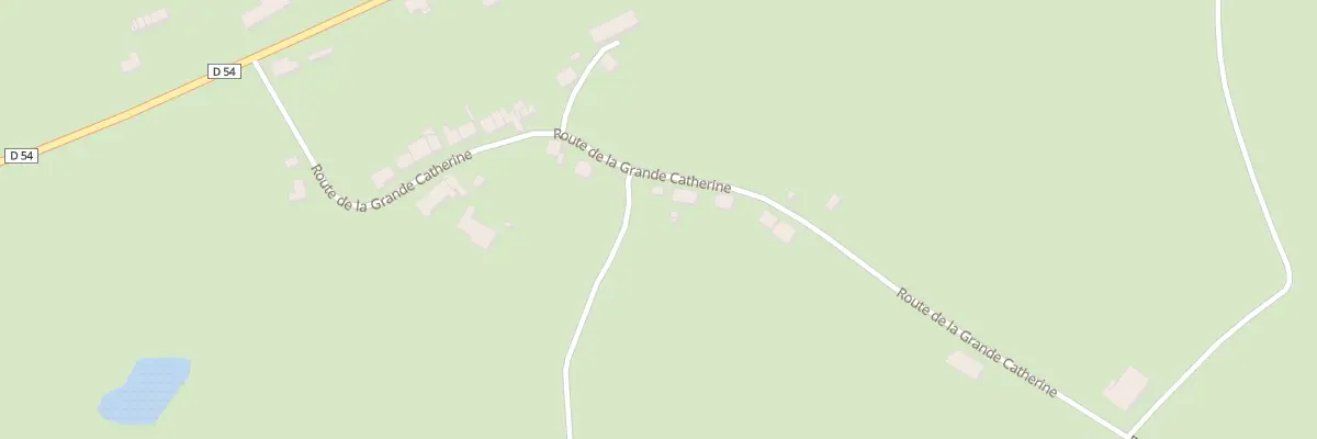 Plan du 18 Rte de la Gde Catherine à Claudon