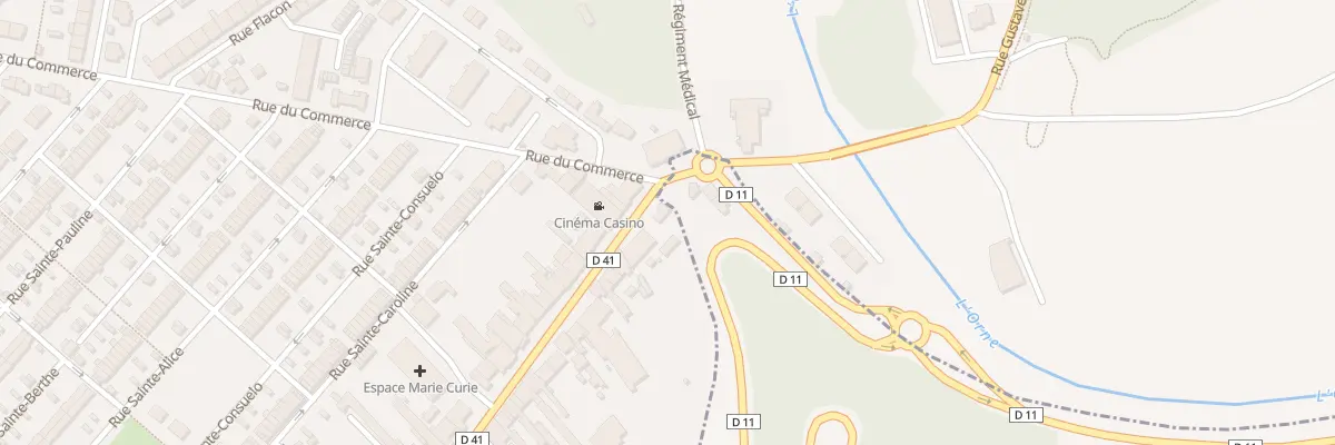 Plan du 1 Rue de Franchepré à Jœuf