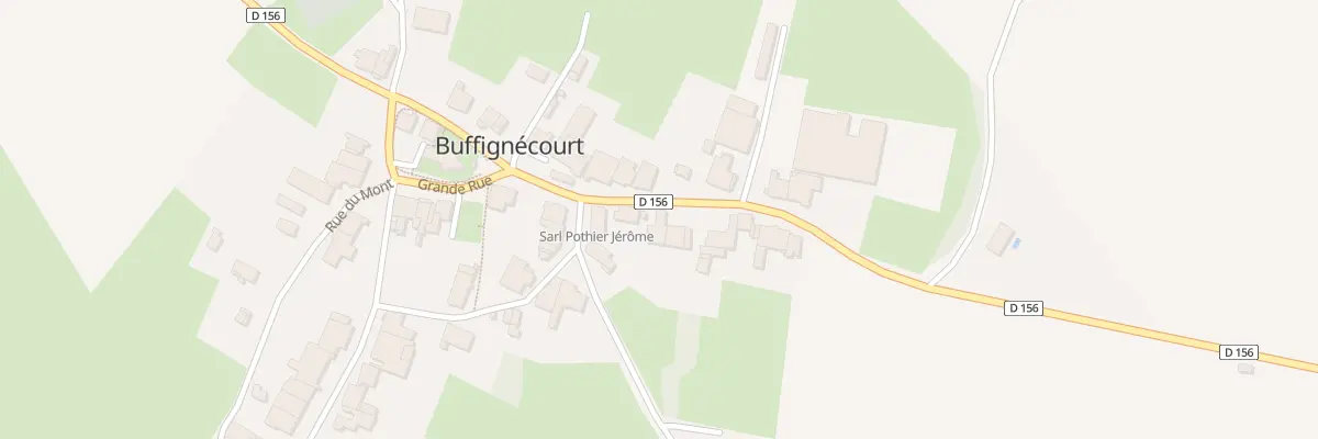 Plan du 10 Grande Rue à Buffignécourt