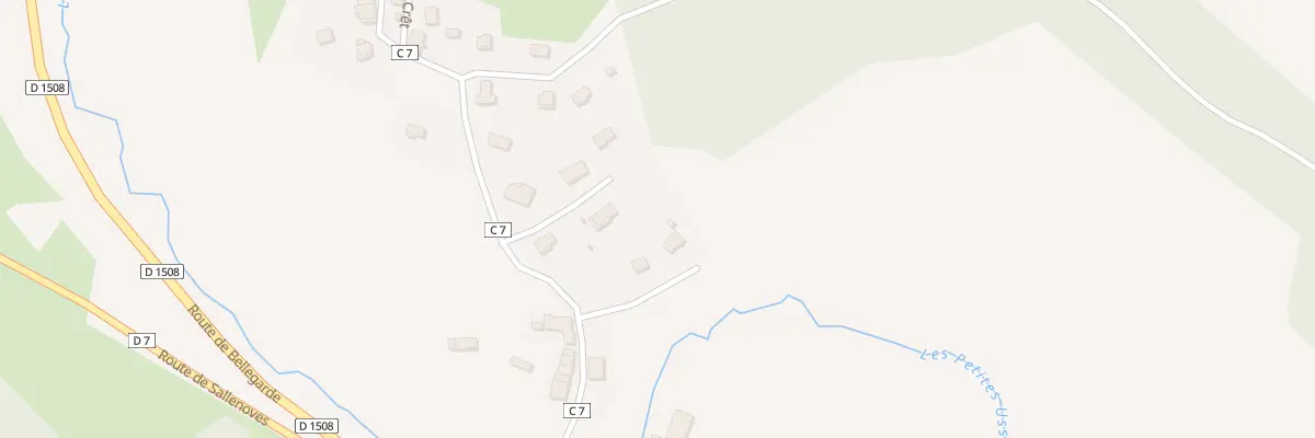 Plan du 160B Rte de Massy à Mésigny